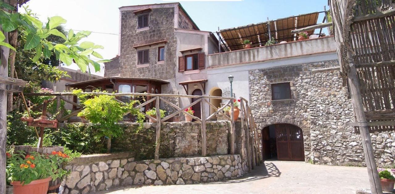 Agriturismo Il Giardino Di Vigliano Massa Lubrense Kültér fotó